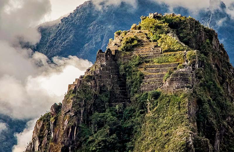 Vista do topo da montanha Huayna Picchu