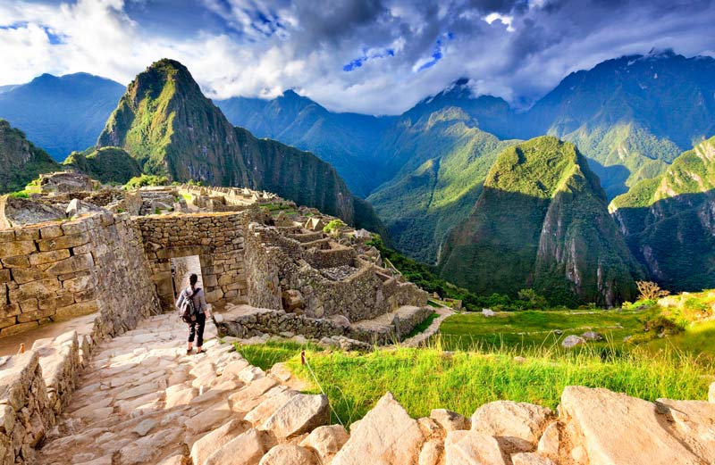 Entrada para a cidadela Inca