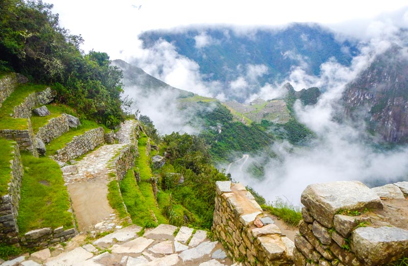 Intipunku (Puerta del Sol) parte da Trilha Inca