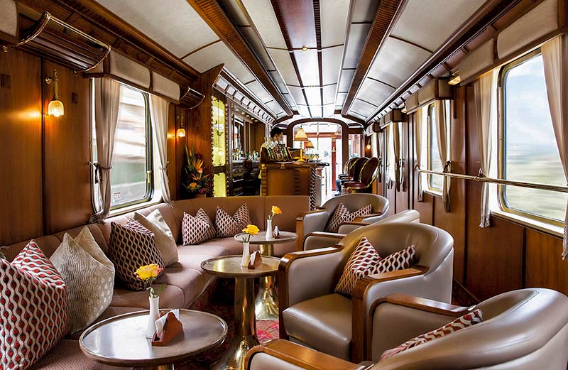 O trem mais luxuoso para Machu Picchu - Hiram Bingham