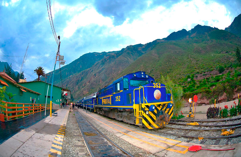 Trem do PeruRail para Machu Picchu
