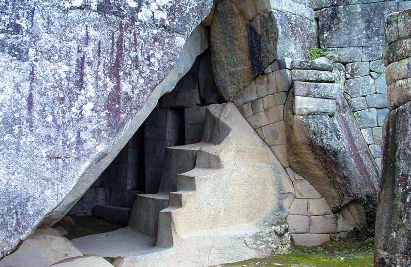 A Tumba Real em Machu Picchu
